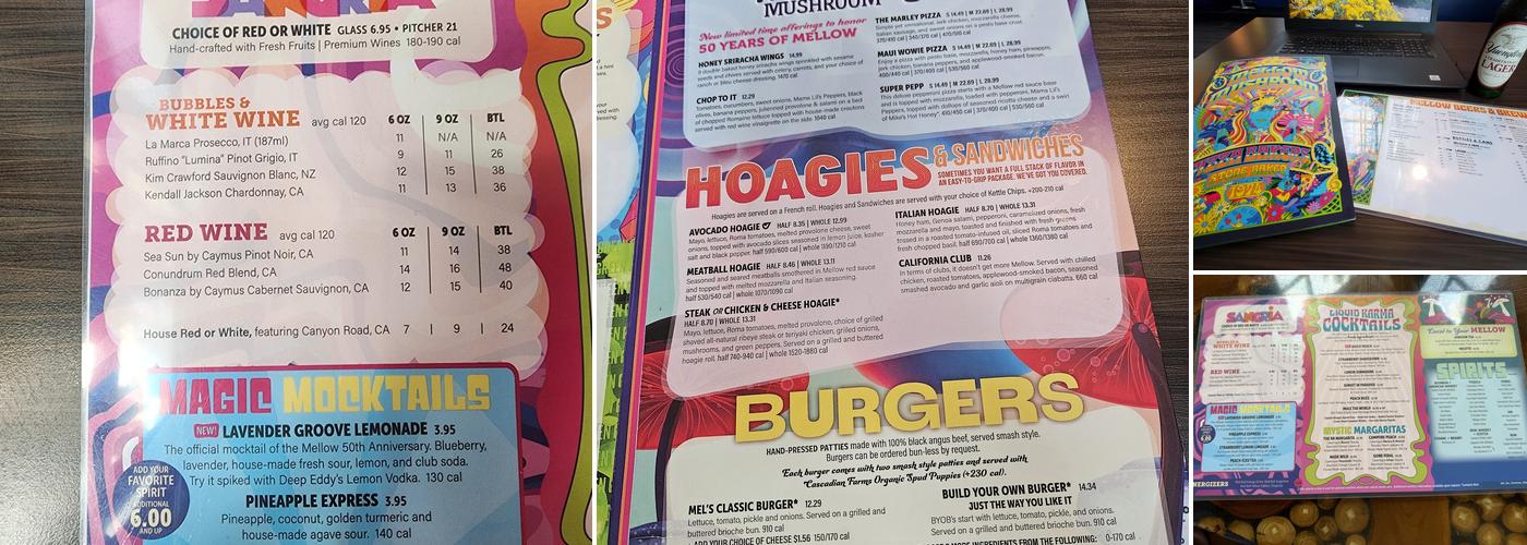 Mellow Mushroom Downtown Atlanta Menu