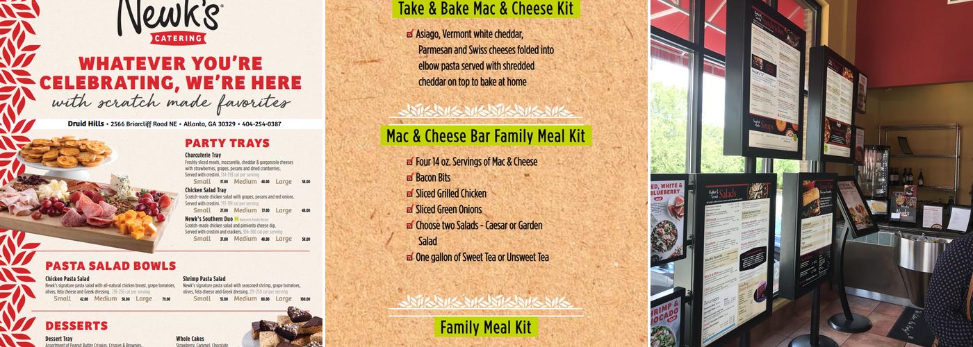 Newk's Eatery Menu