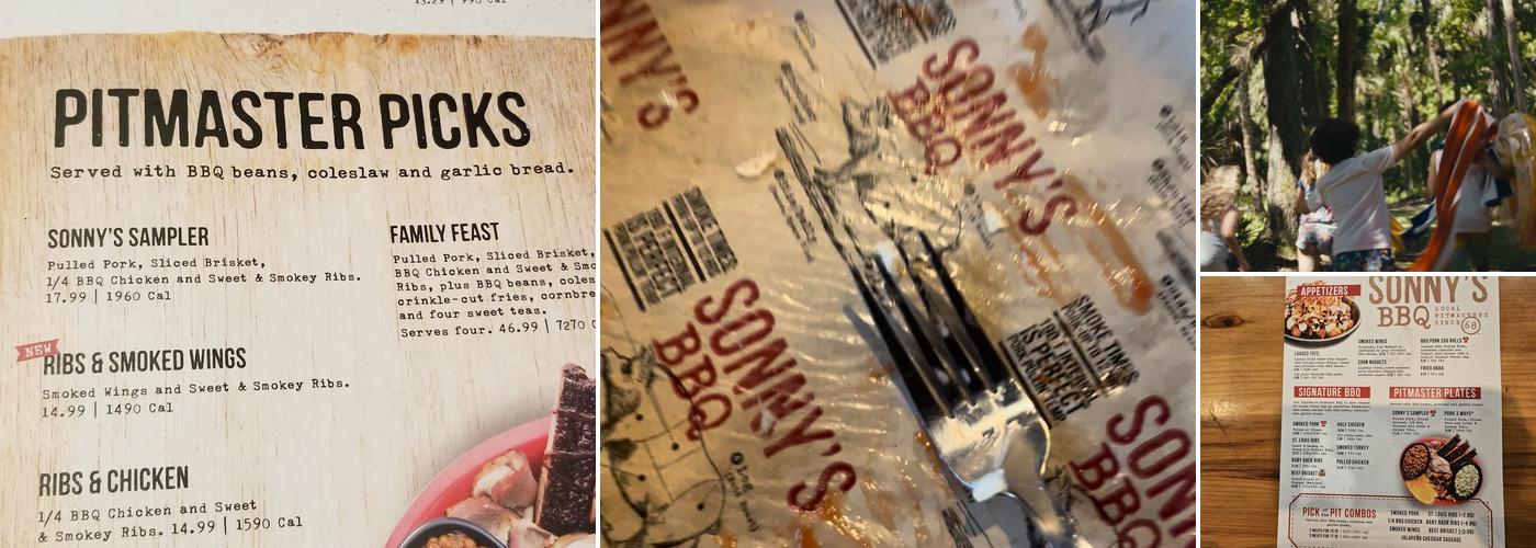 Sonny's BBQ Menu
