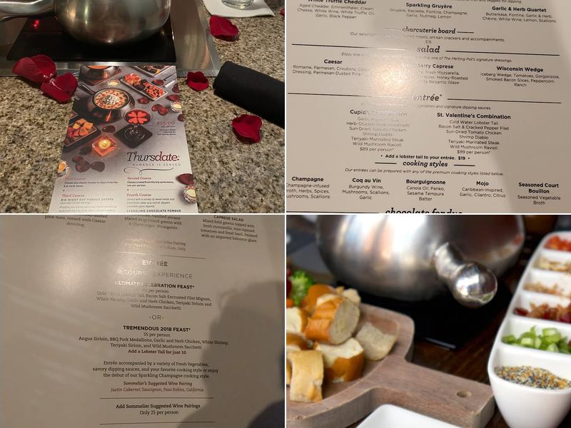 The Melting Pot Menu