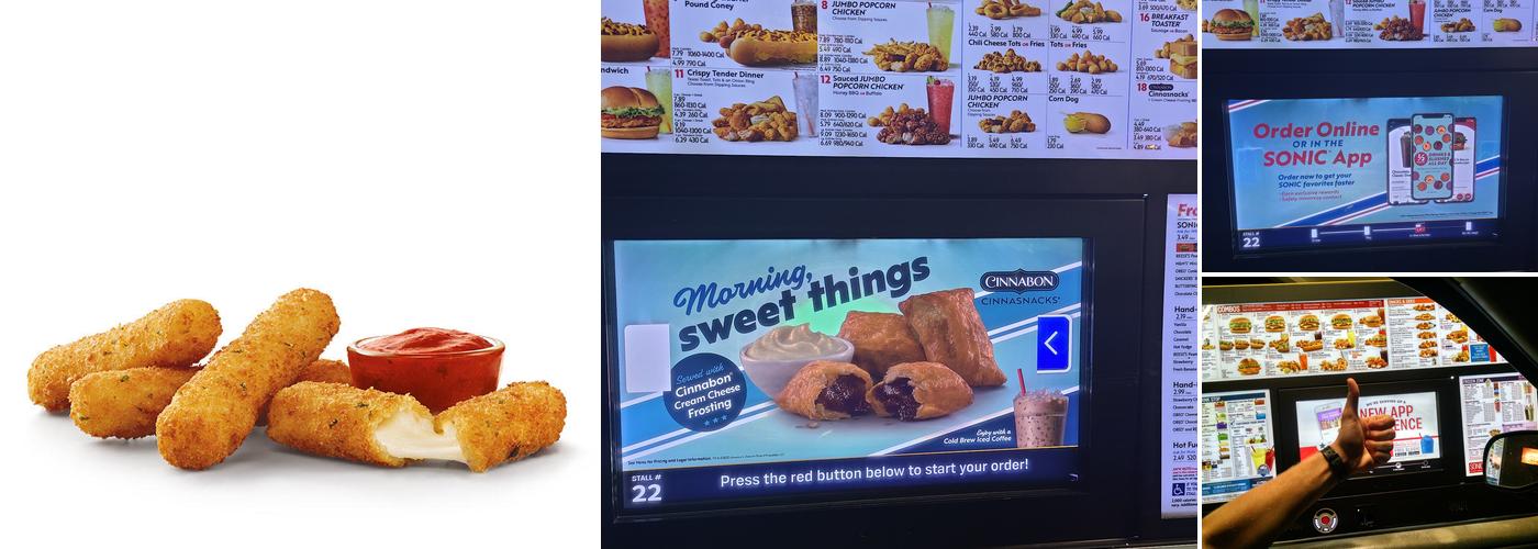 Sonic Drive-In Menu
