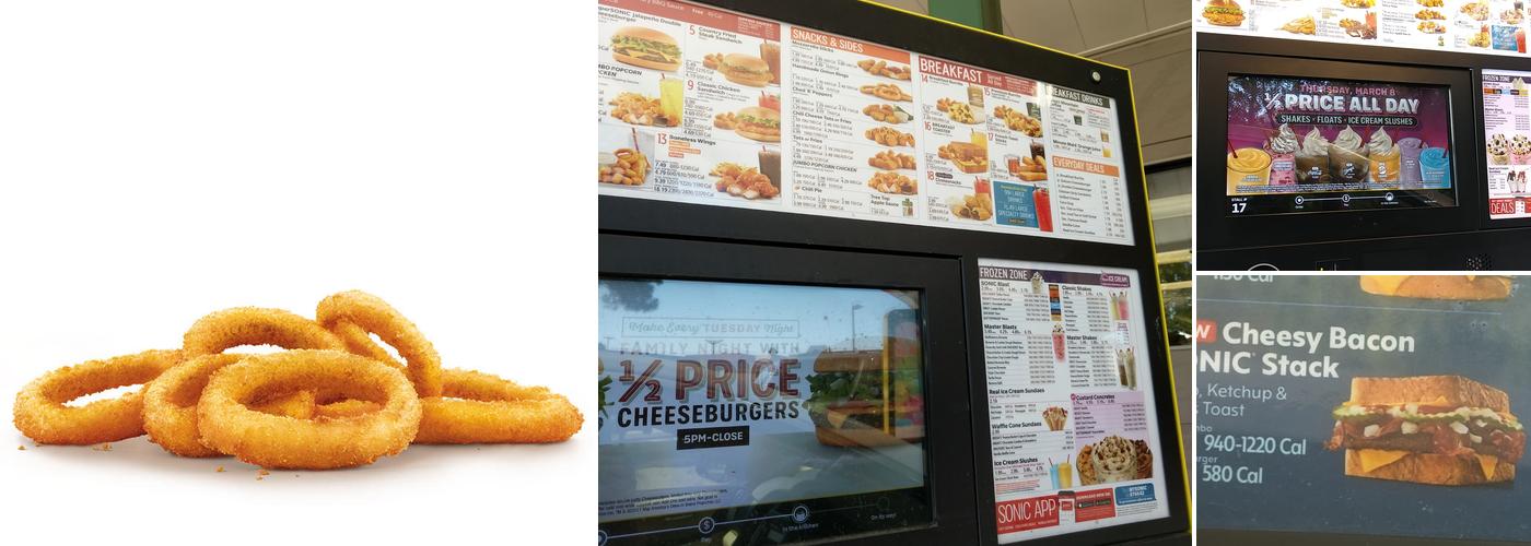 Sonic Drive-In Menu