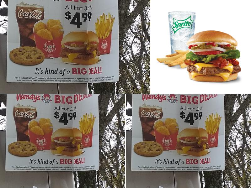 Wendy's Menu