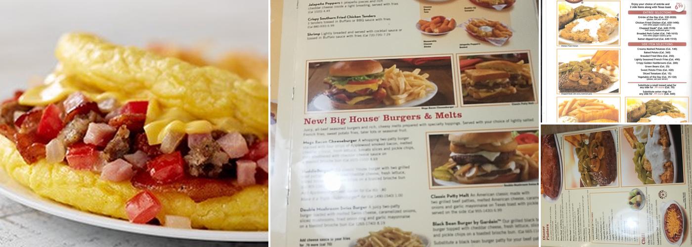 Huddle House Menu