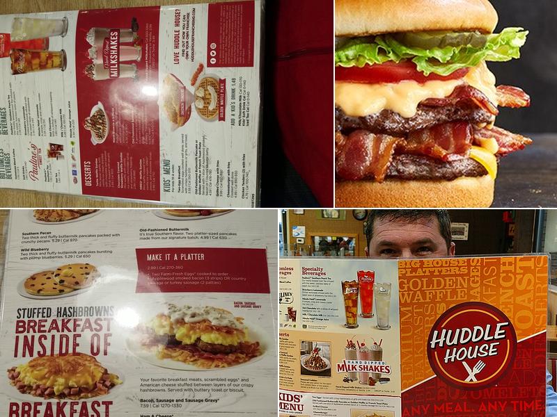 Huddle House Menu