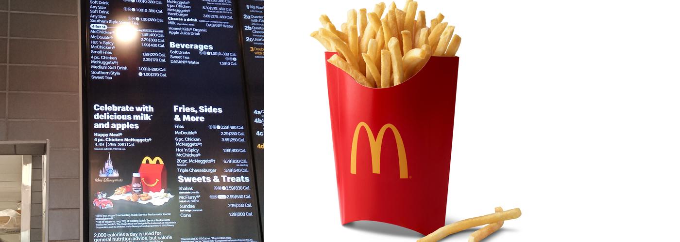 McDonald's Menu