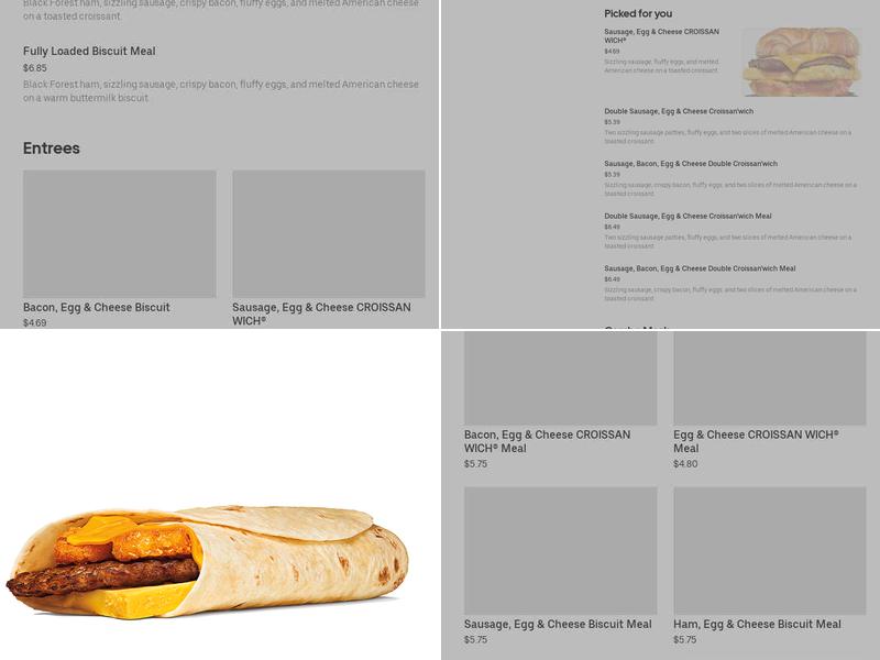 Burger King Menu