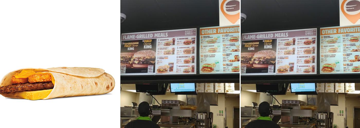 Burger King Menu