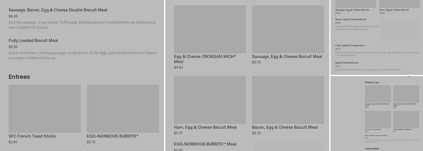 Burger King Menu