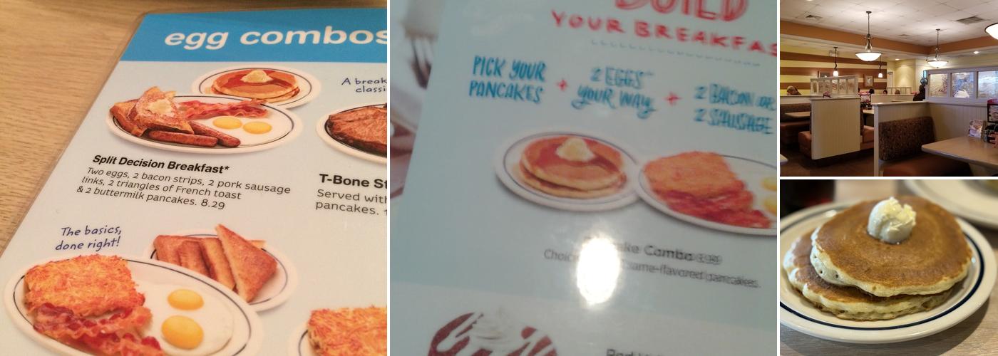 IHOP Menu