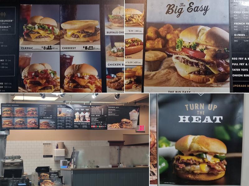 Wayback Burgers Menu