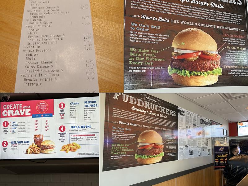 Fuddruckers Menu