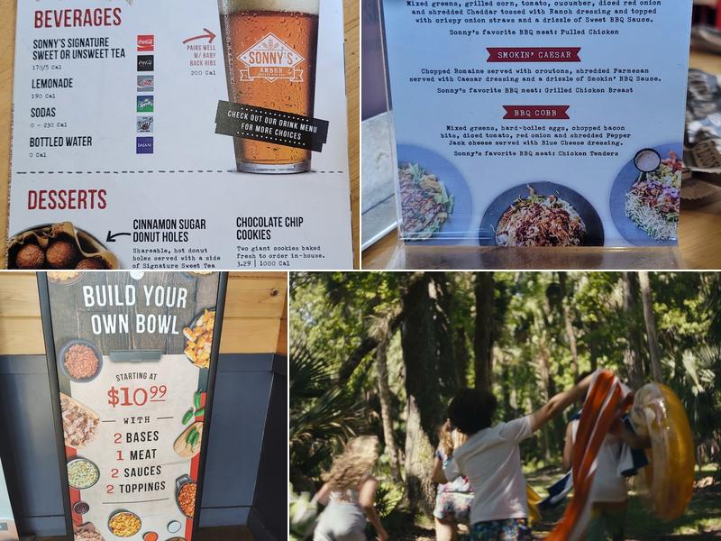 Sonny's BBQ Menu