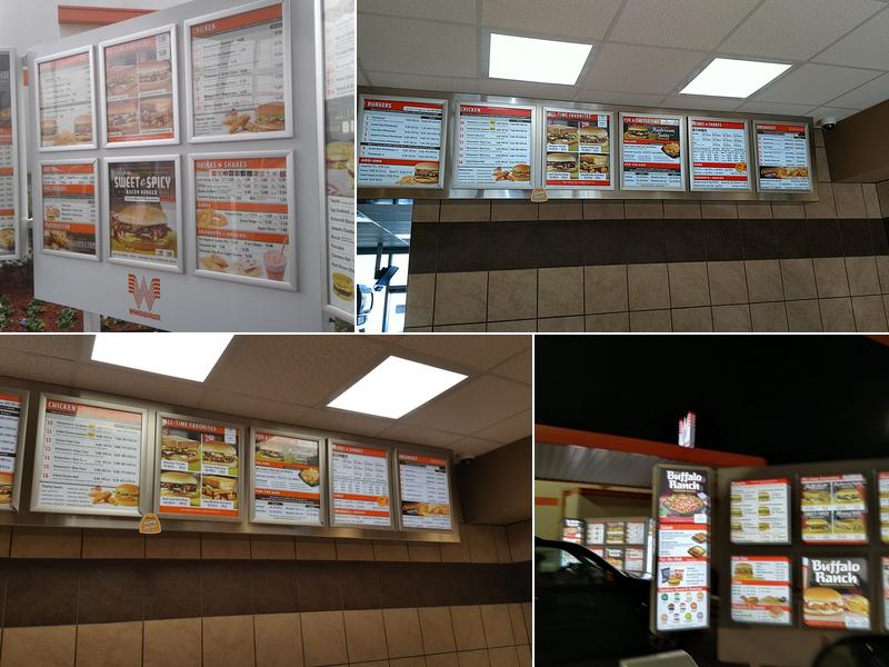 Whataburger Menu