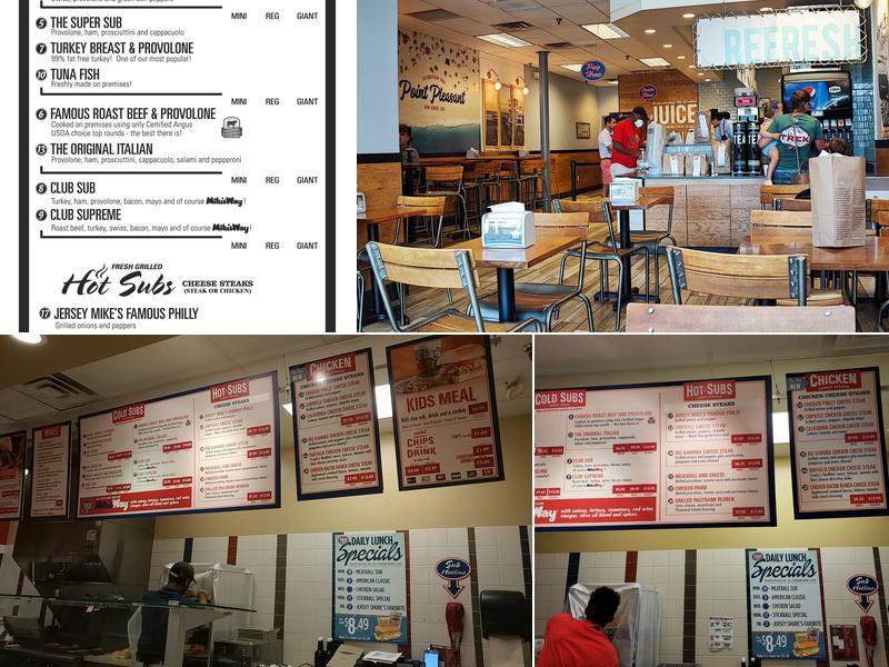 Jersey Mike's Subs Menu