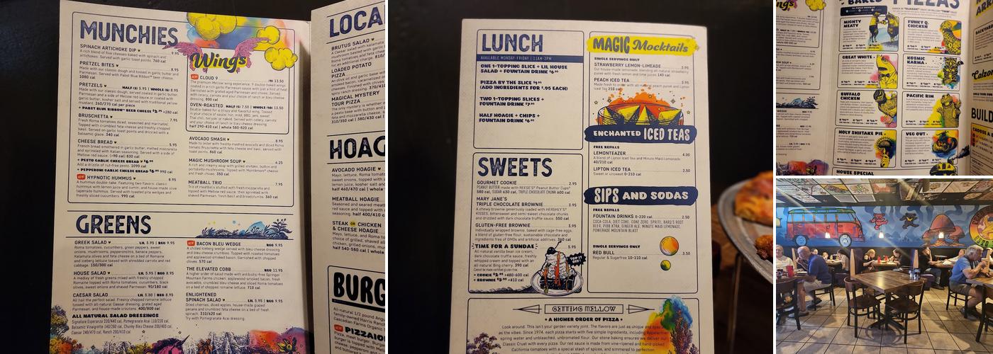 Mellow Mushroom Marietta - Shallowford Menu