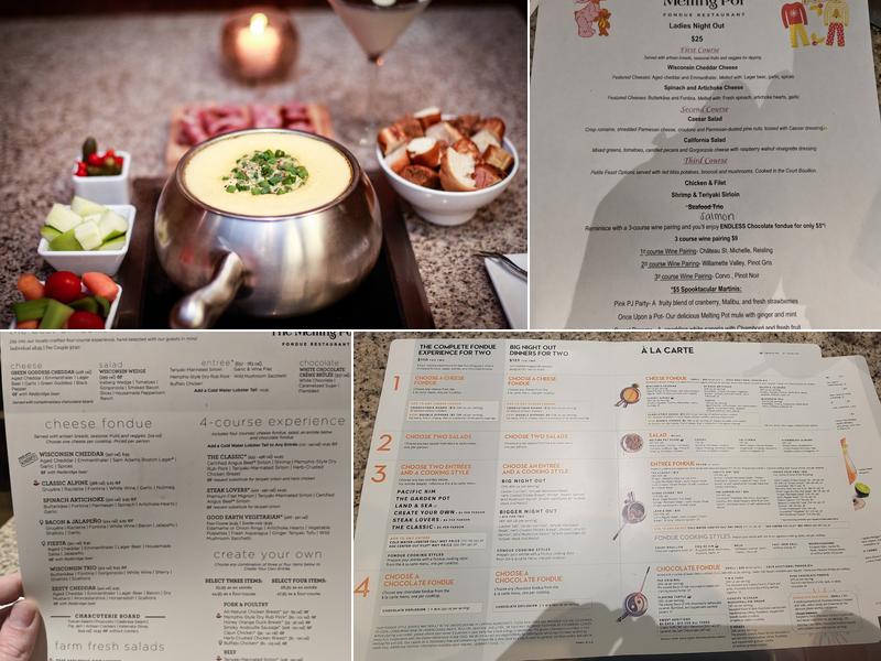 Melting Pot Menu