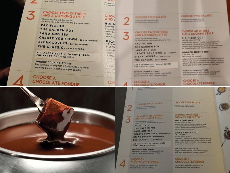 Melting Pot Menu