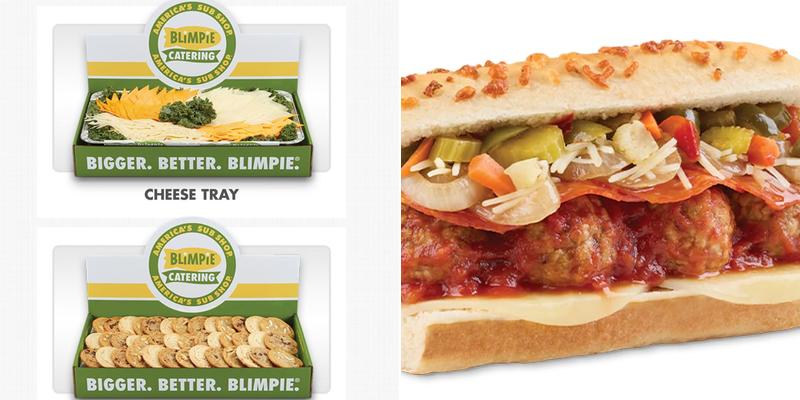 Blimpie Menu