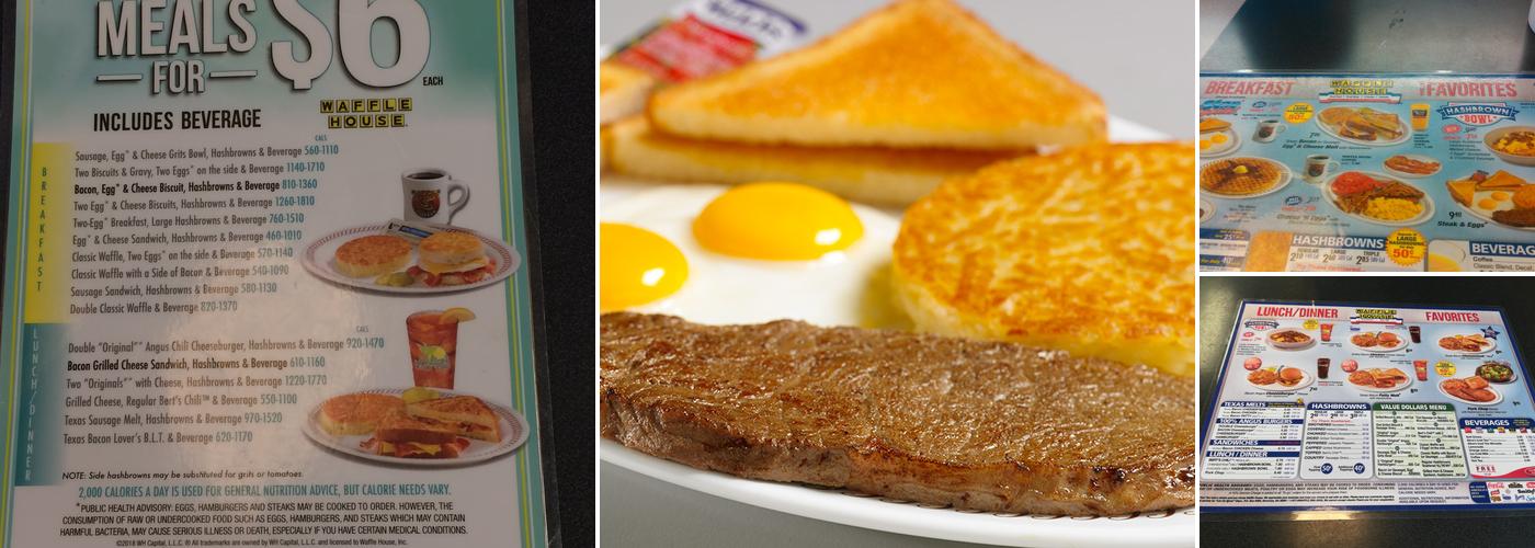 Waffle House Menu