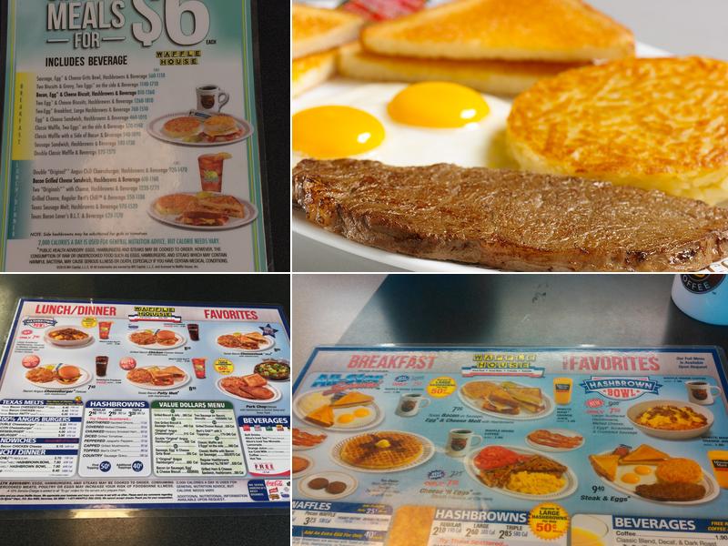 Waffle House Menu