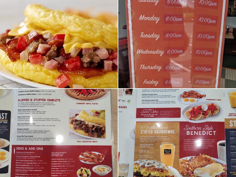 Huddle House Menu