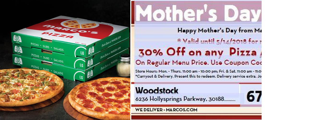 Marco's Pizza Menu
