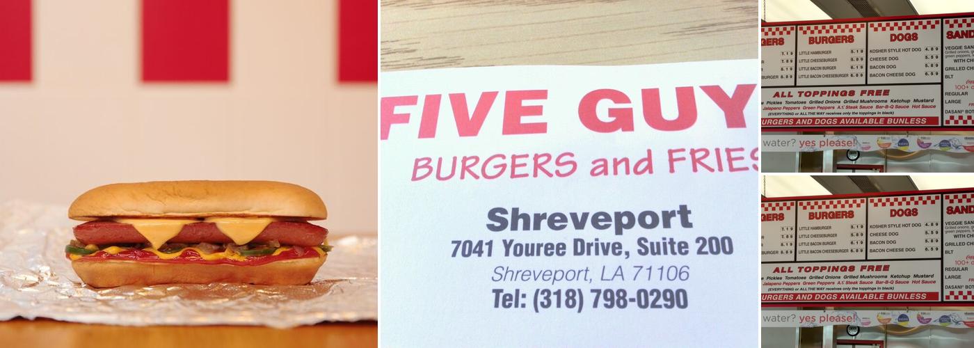 Five Guys Menu