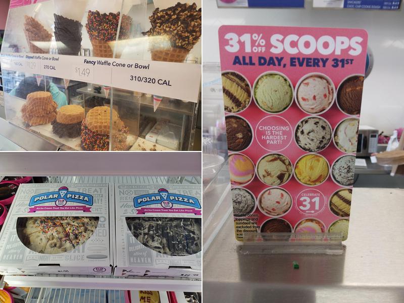 Baskin-Robbins Menu