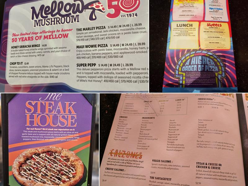 Mellow Mushroom Albany Menu