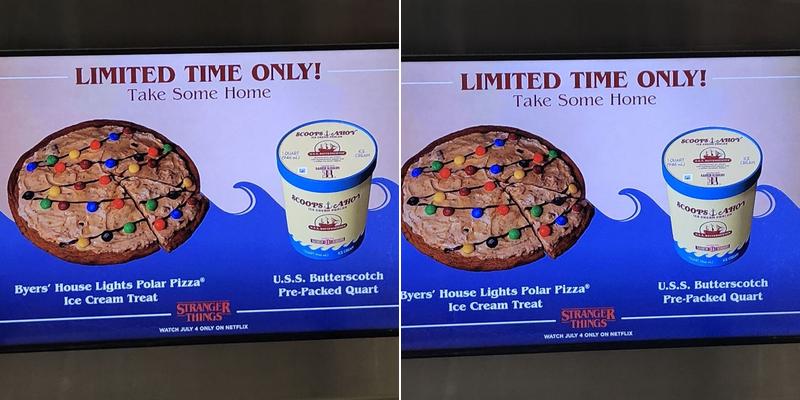 Baskin-Robbins Menu