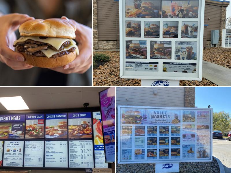 Culver’s Menu