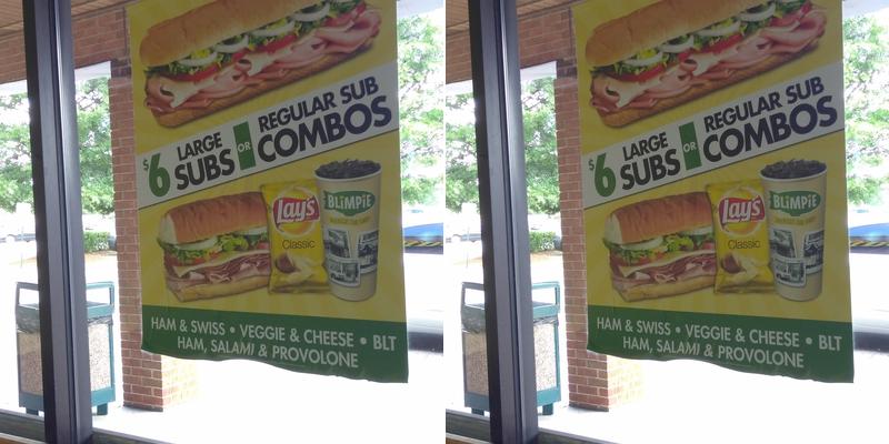 Blimpie America's Sub Shop Menu