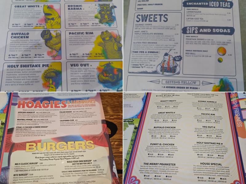 Mellow Mushroom Hiram Menu