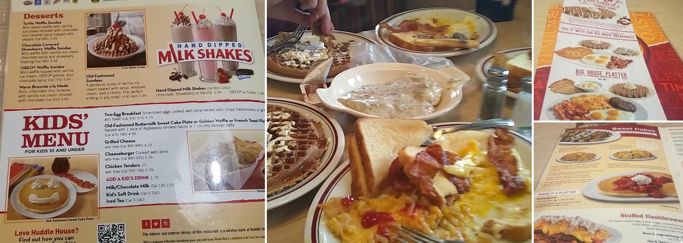 Huddle House Menu