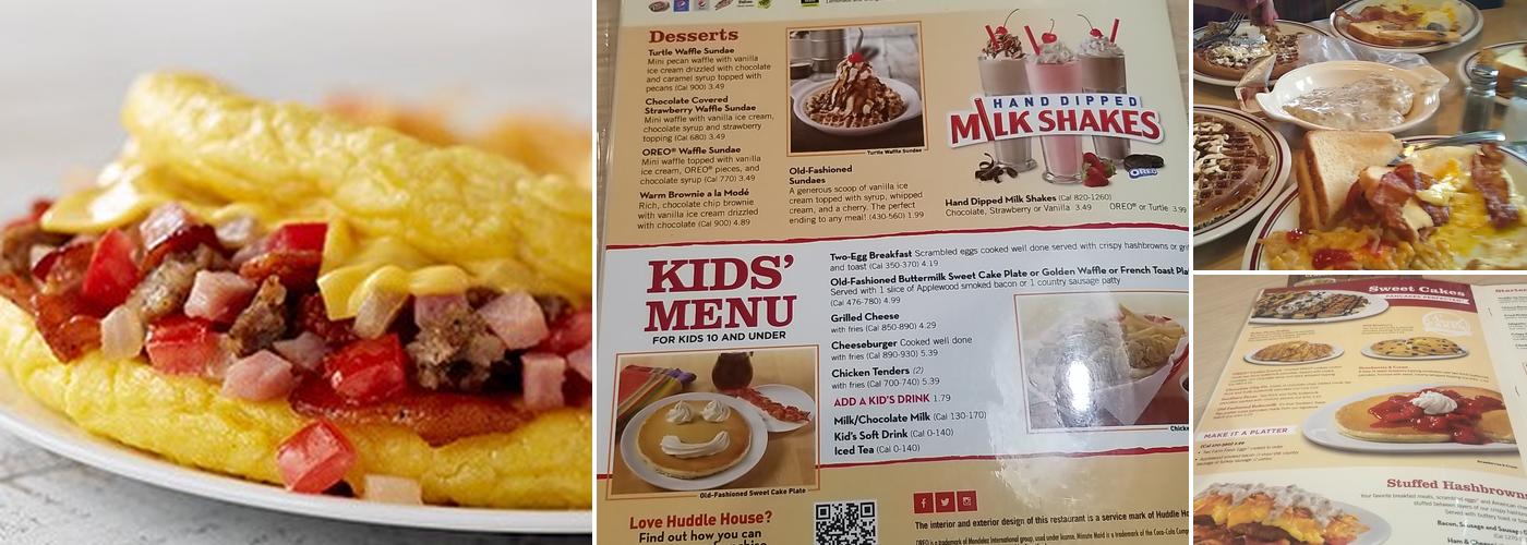 Huddle House Menu