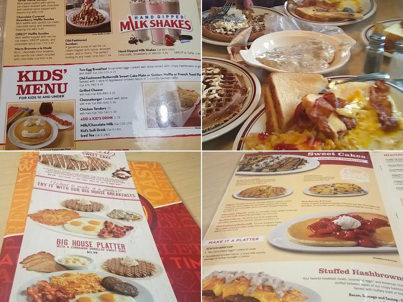 Huddle House Menu