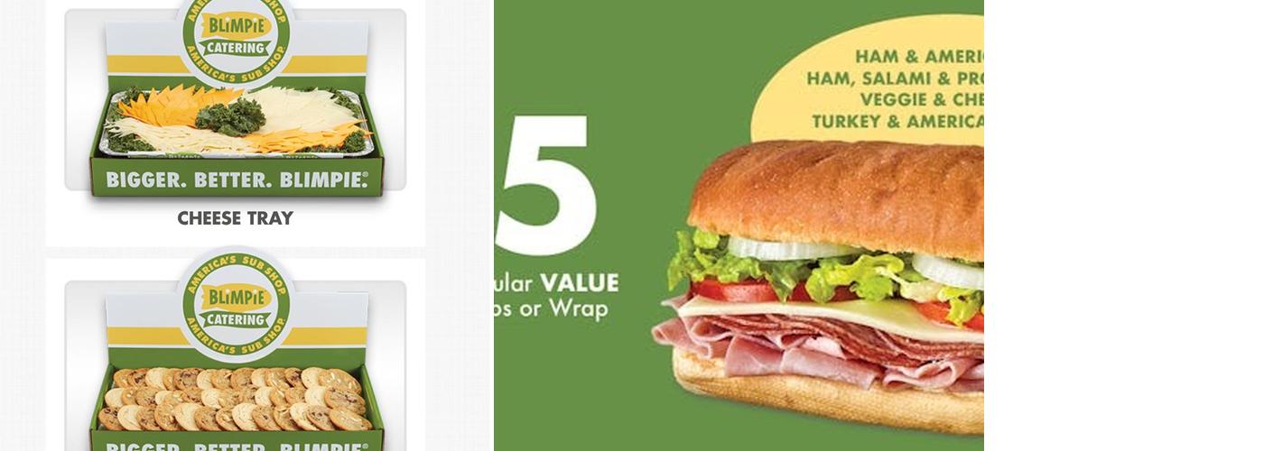 Blimpie Menu