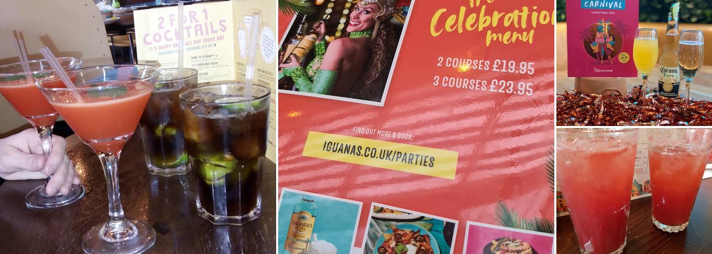 Las Iguanas - Birmingham - Arcadian Centre Menu