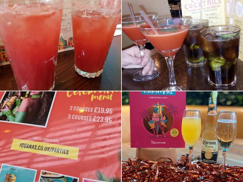 Las Iguanas - Birmingham - Arcadian Centre Menu