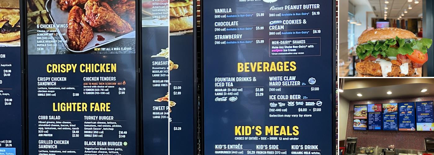 Smashburger Menu