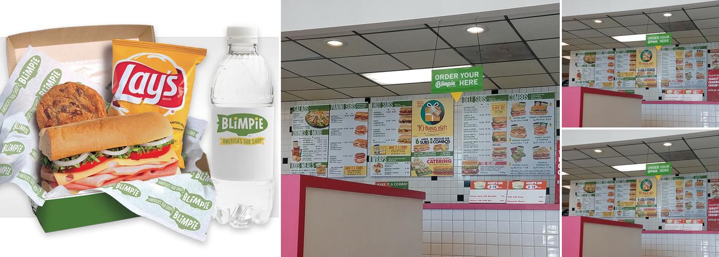 Blimpie Menu
