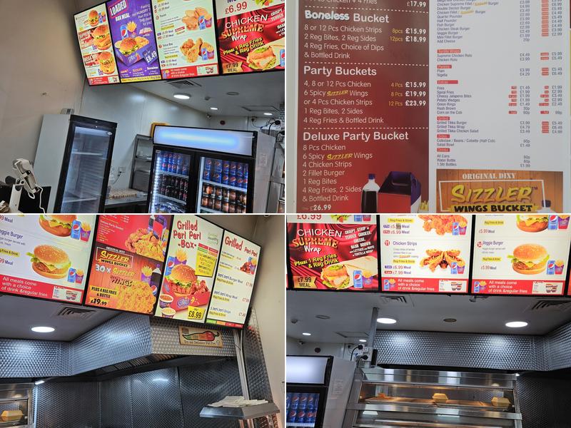Dixy Chicken Menu