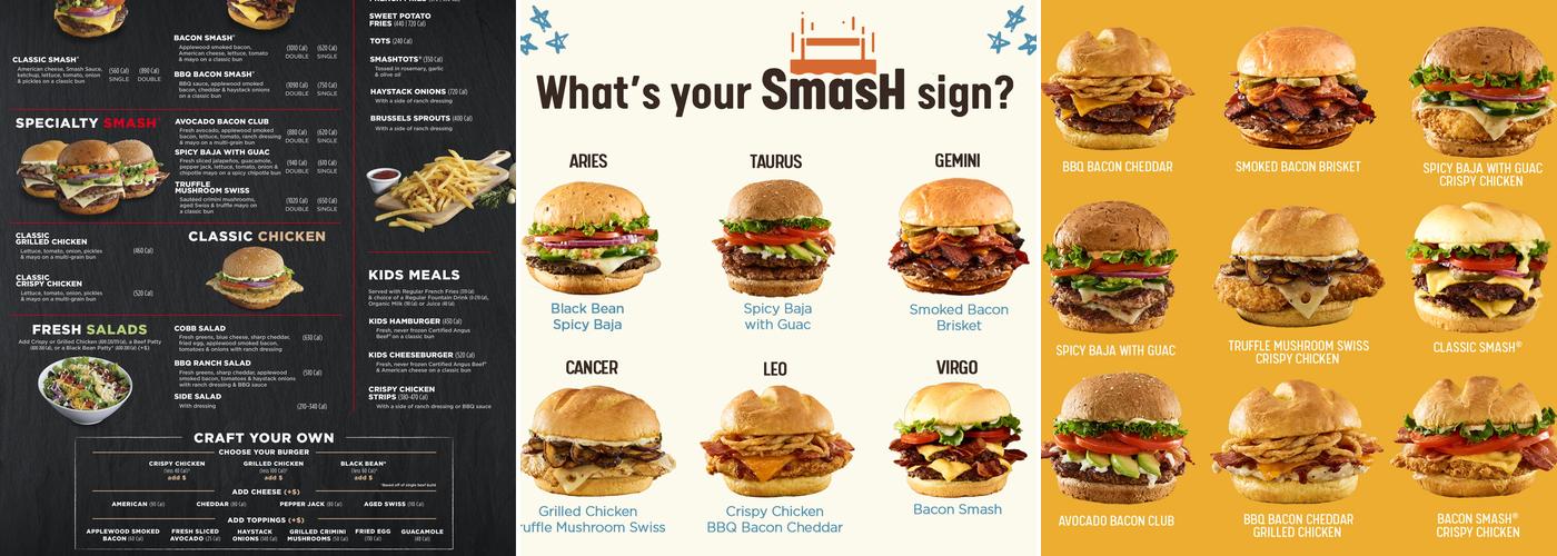 Smashburger Menu