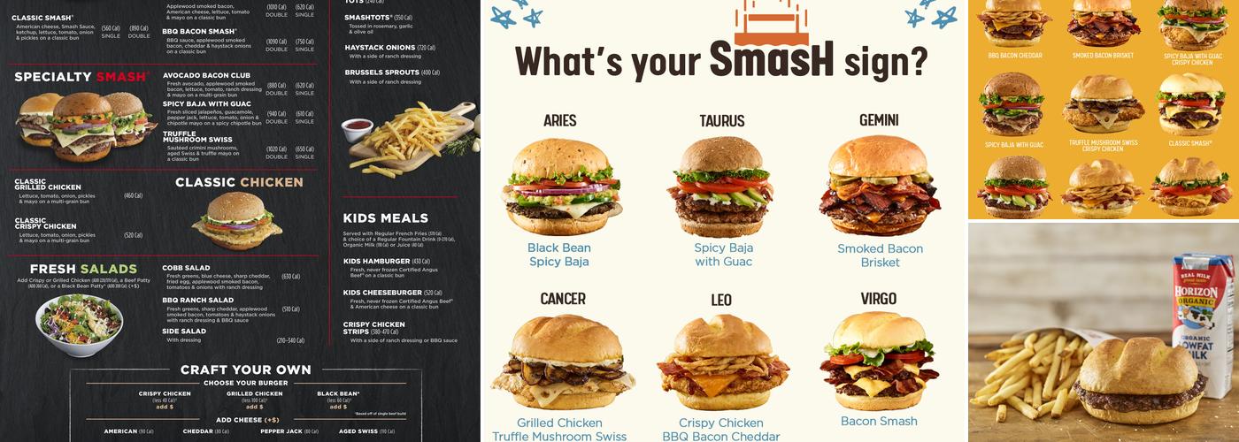 Smashburger Menu