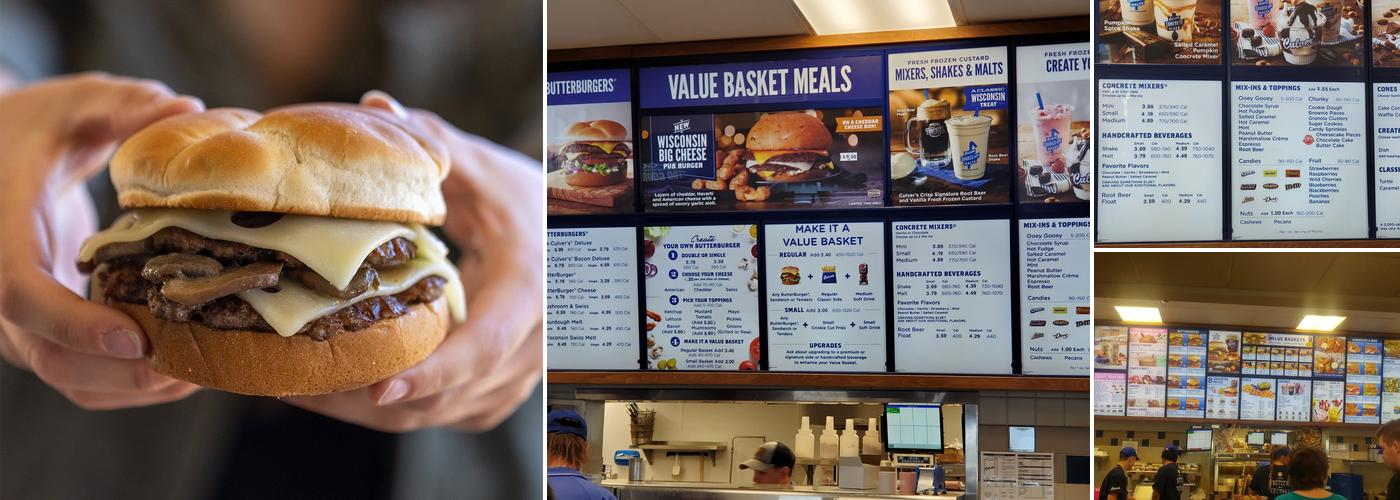 Culver’s Menu