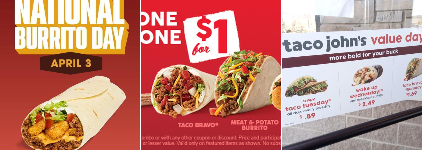 Taco John's Menu
