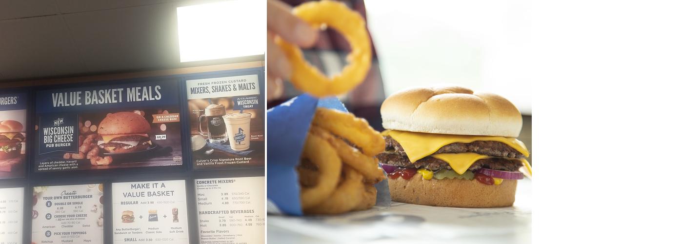 Culver’s Menu