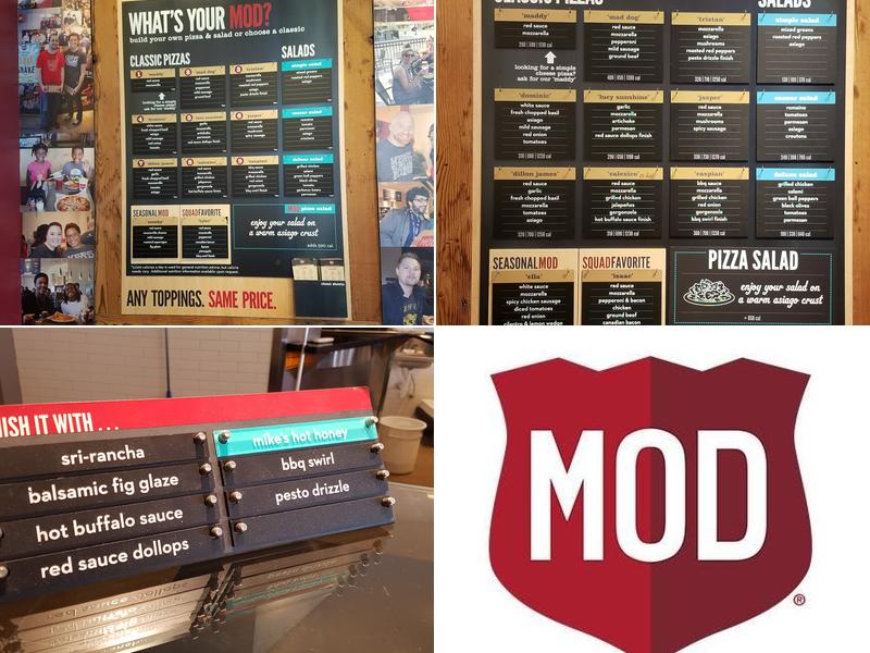 MOD Pizza Menu