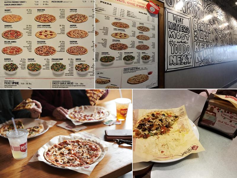 MOD Pizza Menu